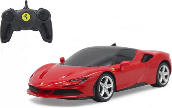 Jamara Rc Bil Ferrari Sf90 Stradale 16,5cm Röd 2-delad