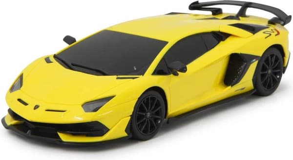 JAMARA Supercar Lamborghini Aventador SVJ radio 1:24 gul