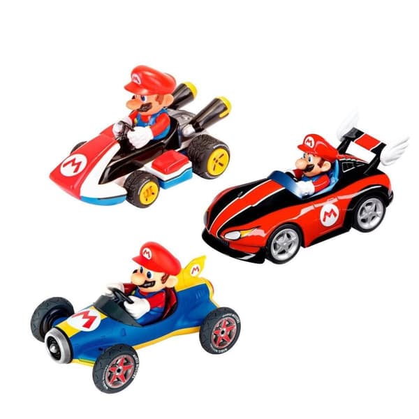 Carrera Auto Pull & Speed - Mario Kart 8 - 3-pak
