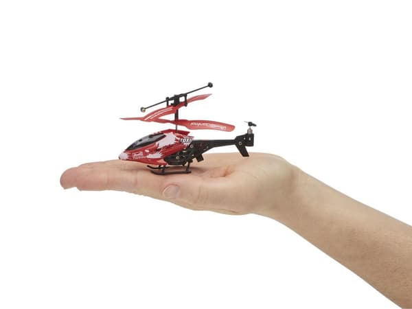 Revell Control 23841 RC Helikopter RTF, fjärrstyrd helikopter för nybörjare, 3-CH IR-fjärrkontroll, lätt att flyga, elektrisk gyro, mycket stabil, USB