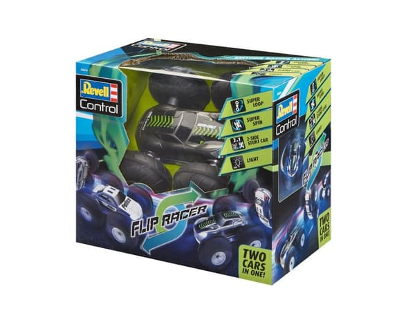 Revell Control 24634 Stuntbil FlipRace RC modellbil för nybörjare Elektrisk Monstertruck 4WD