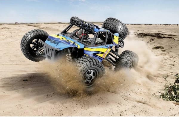 Reely RAW Orange Børstet 1:14 RC bil Elektrisk Monstertruck 4WD RTR 2,4 GHz Inkl. batteri og oplader