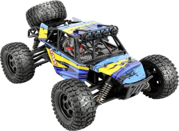 Reely RAW Orange Børstet 1:14 RC bil Elektrisk Monstertruck 4WD RTR 2,4 GHz Inkl. batteri og oplader