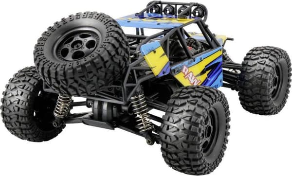 Reely RAW Orange Børstet 1:14 RC bil Elektrisk Monstertruck 4WD RTR 2,4 GHz Inkl. batteri og oplader