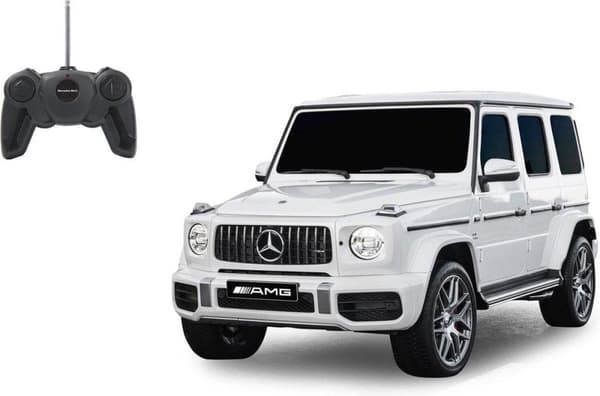 Rastar Rc Mercedes-amg G63 Boys 1:24 Valkoinen 27 Mhz