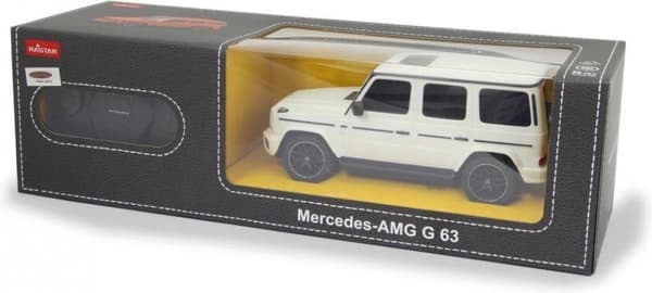 Rastar Rc Mercedes-amg G63 Boys 1:24 Valkoinen 27 Mhz