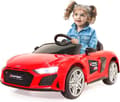 Miniatyrbild 3 av 7: Åkande Audi R8 - Röd