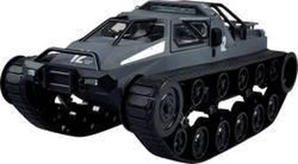 Amewi - Gear Wheel Tank - 1:12 - Blå/Grå