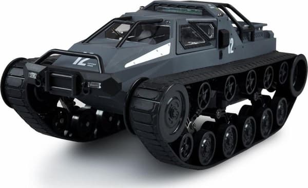 Amewi - Gear Wheel Tank - 1:12 - Blå/Grå