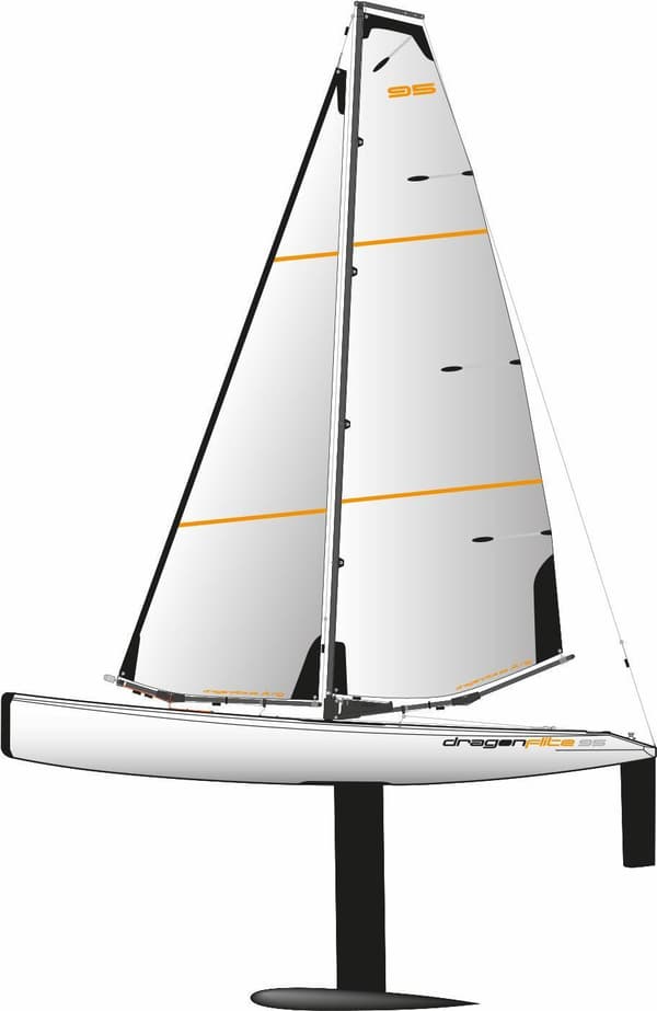 Amewi DragonFlite 95 RC model båd elektrisk motor (26079)