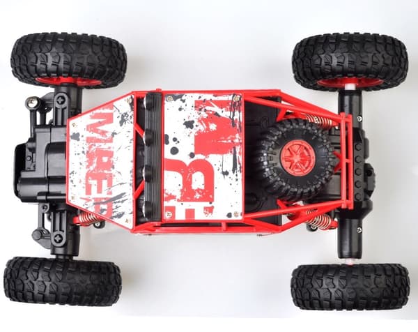 Rock Rover Radiostyrd 4WD Crawler 1:18 2.4G, Röd