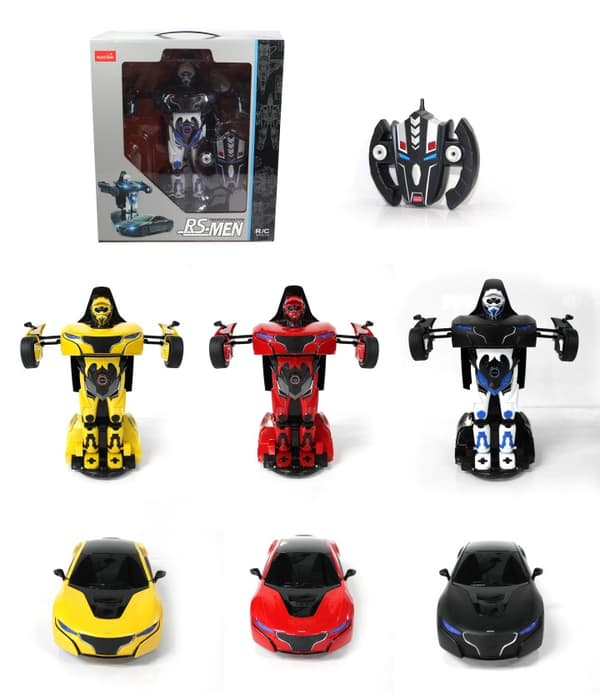 Radiostyrd RS-Men Transformation Robot Bil 2.4G 1:14