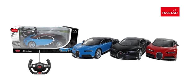 Bugatti Chiron Radiostyrd Bil 1:14