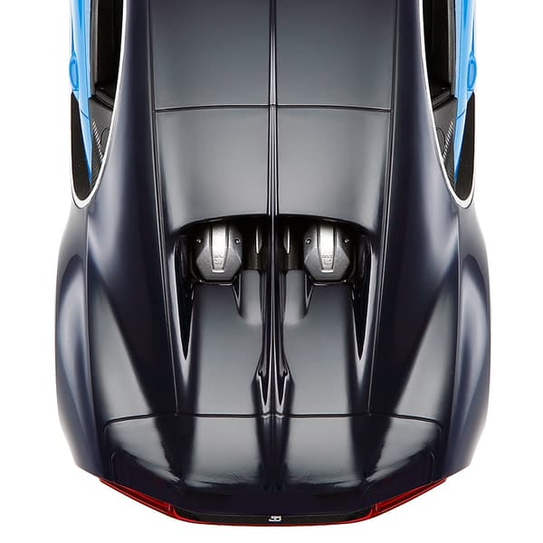 Bugatti Chiron Radiostyrd Bil 1:14