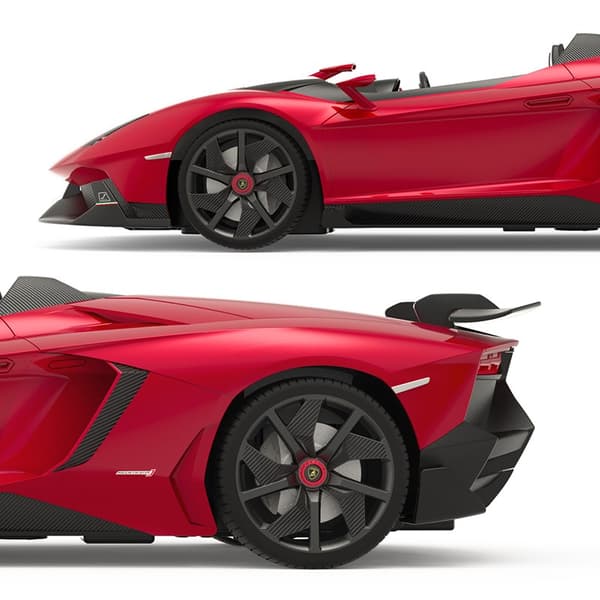 Lamborghini Aventador J Radiostyrd Bil 1:12, 2.4G