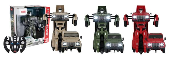 Land Rover Defender Transform Robot Bil 2.4G 1:14