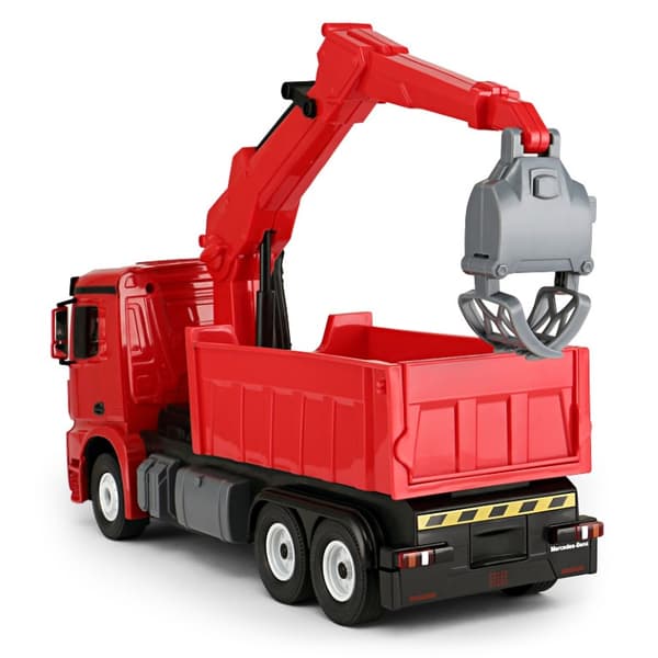 Mercedes-Benz Arocs Radiostyrd Lastbil med kran 2.4G