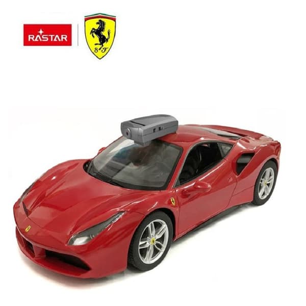 Ferrari  488 GTB Radiostyrd Bil m/VR briller + Kamera 1:14