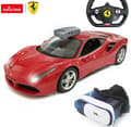 Miniatyrbild 1 av 7: Ferrari  488 GTB Radiostyrd Bil m/VR briller + Kamera 1:14