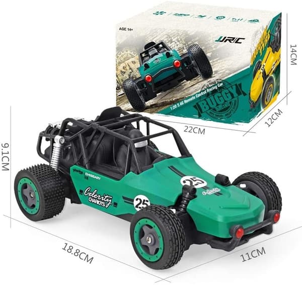 JJRC Q73 1:20 - 2.4G radiostyrt racerbil, grønn