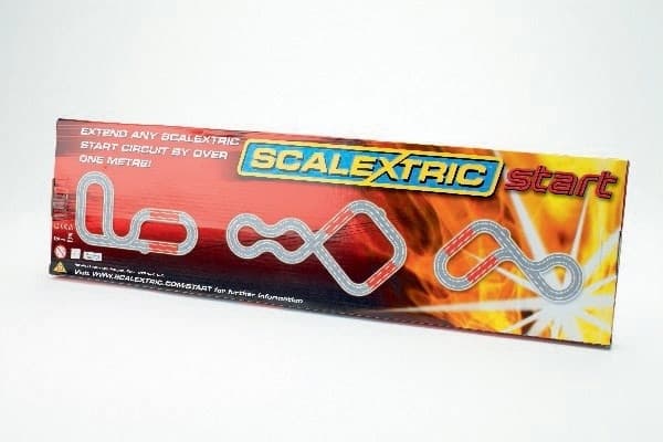 Scalextric 2 stk 'START'-skinne rett