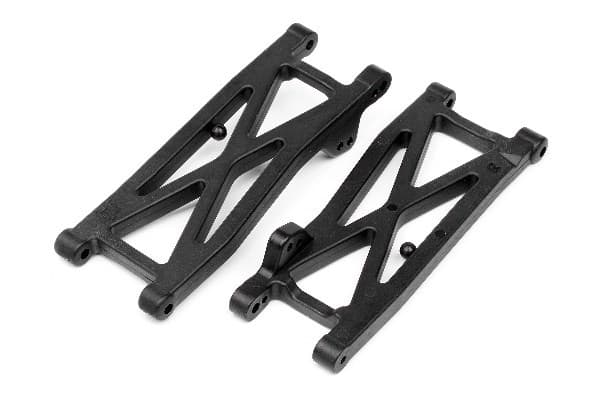 HPI Graphite Rear Suspension Arm Set (Firestorm)