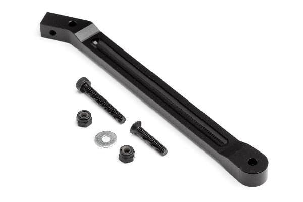 HPI Alum. Rear Cs Anti Bending Rod Black Trophy Buggy