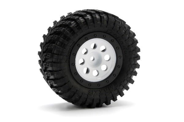 HPI Mk.8 V2 Wheel White (4.5Mm Offset/2Pcs)