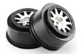 Miniatyrbillede 1 af 2: HPI Mk.10 V2 Wheel Matt Chrome (4.5Mm Offset/2Pcs)