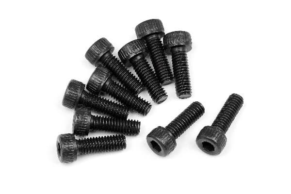 Skruer med hoved M2.5X8Mm (10 stk.)
