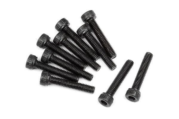HPI Caphead Screw M2.5X14Mm (10Pcs)