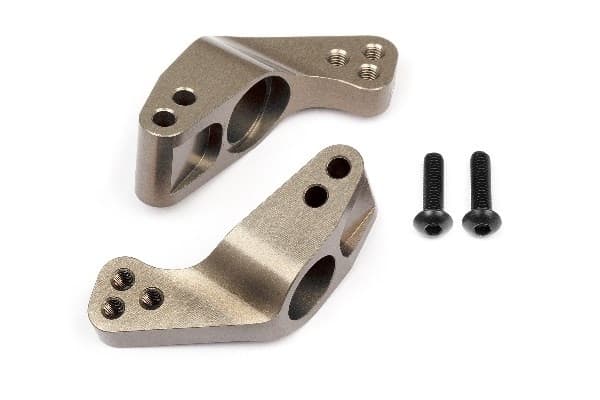 Bakre navbærersett i aluminium (0 grader/hard anodisering)