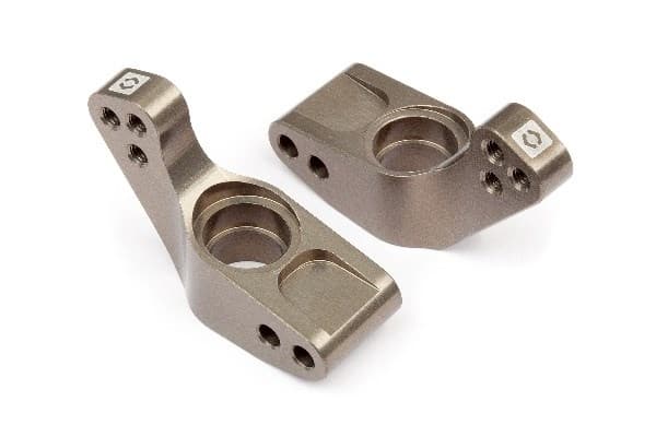 Bakre navbærersett i aluminium (0 grader/hard anodisering)