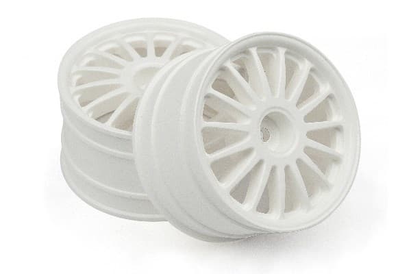 WR8 Tarmac-hjul hvit (2,2 tommer/57X35 mm/2 stk.)