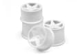 Pikkukuva 3 / 5: Q32 Super Star Wheel Set F/R White/18X10/18X14 X 4
