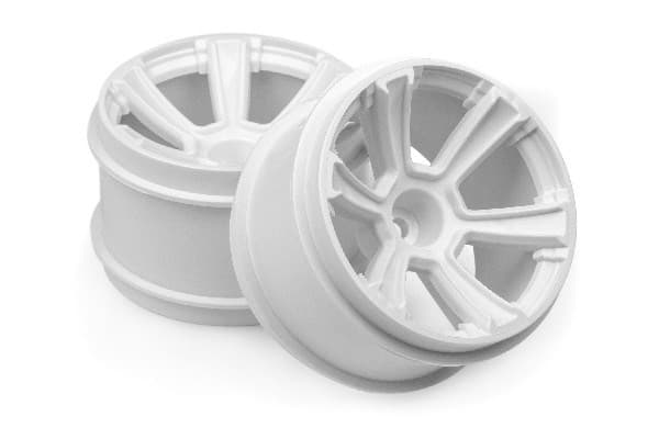 6-shot Mt Wheel (valkoinen/2kpl)