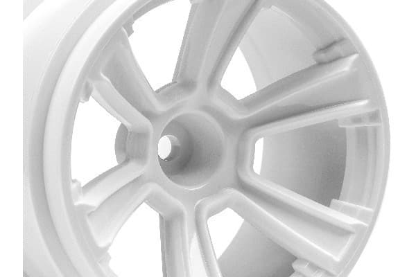 6-shot Mt Wheel (valkoinen/2kpl)