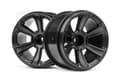 Pikkukuva 1 / 6: 6-Shot Mt Wheel (Black/2Pcs)