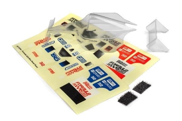 Formula Q32 Body And Wing Set (Clear)