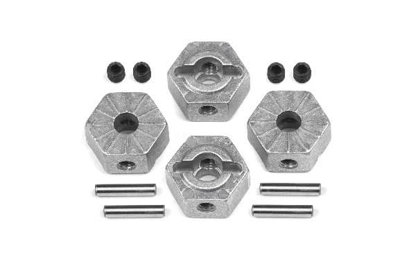 Låsing av sekskantet hjulnav 12 mm (4 stk.)
