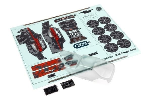 Q32 Trophy Truggy Body Clear