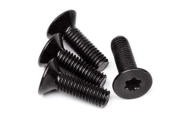 HPI Flat Head Torx Screw M6X20Mm (4Pcs)