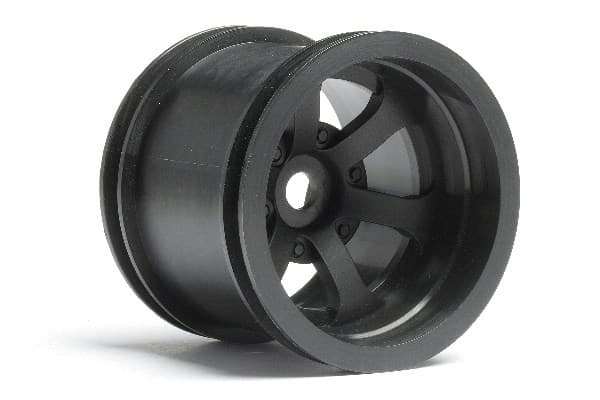 HPI Scorch 6-Spoke Wheel Black (2.2In/55X50Mm/2Pcs)