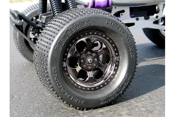 HPI 6 Spoke Wheel Black Chrome (83X56Mm/2Pcs)