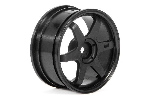 HPI Te37 Wheel 26Mm Black (0Mm Offset)