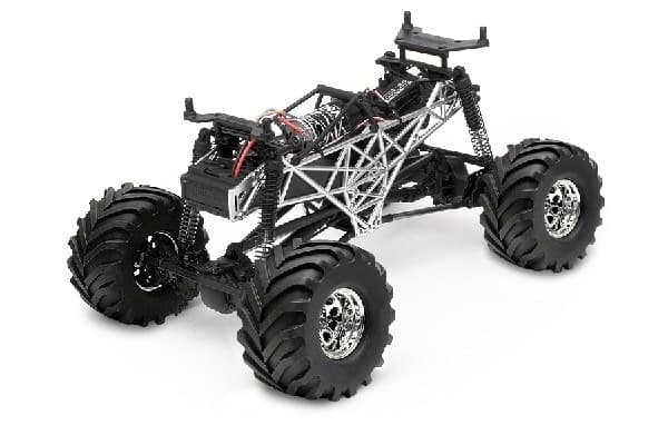 Sett med hovedchassis (matt krom)