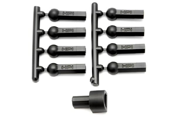Kraftig kulekopp 4,3 x 18 mm (8 stk.)