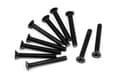 Miniatyrbillede 1 af 2: HPI Flathead Screw M3X24Mm (10Pcs)
