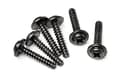 Miniatyrbillede 1 af 2: HPI Tp. Flanged Screw M3X15Mm (6Pcs)