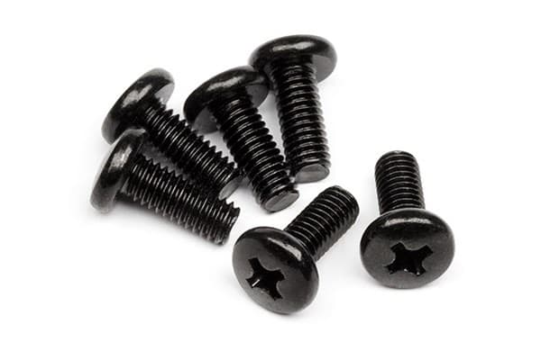 HPI Binder Head Screw M4X10Mm (6Pcs)